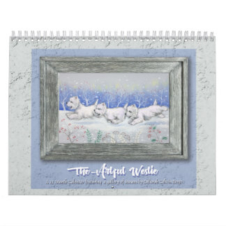 Borgo's The Artful Westie 2025 Agenda Kalender