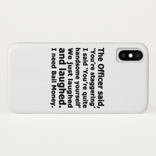 Borgtocht Geld Case-Mate iPhone Case (Achterkant (horizontaal))