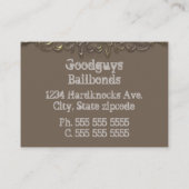  borgtocht visitekaartje (Achterkant)