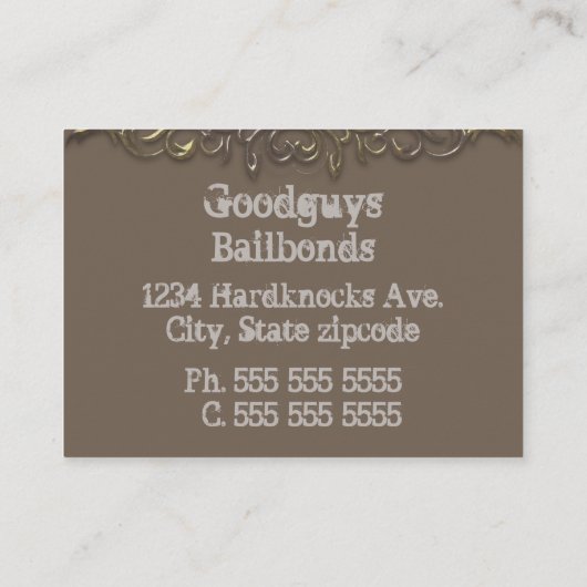  borgtocht visitekaartje (Achterkant)