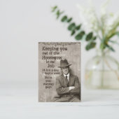  borgtocht visitekaartje (Staand voorkant)