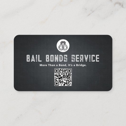 borgtochtobligatiedienst | Black Grunge Visitekaartje (Achterkant)