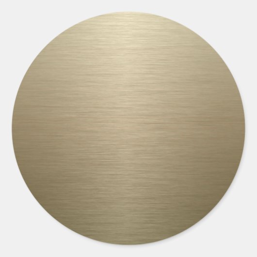 Borhed Bronze Ronde Sticker (Voorkant)