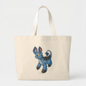 Bori Blue Grote Tote Bag (Voorkant)