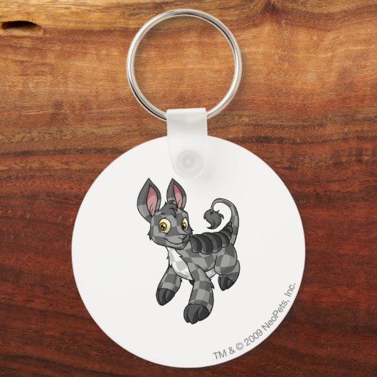 Bori Checkered Sleutelhanger (Voorkant)