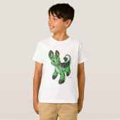 Bori Green T-shirt (Voorkant volledig)
