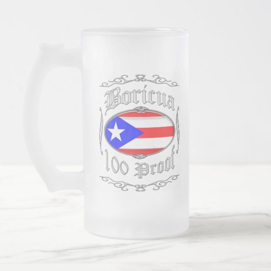Boricua 100 Proof2 Matglas Bierpul (Links)