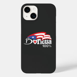 Boricua 100% Puerto Rico  iPhone 14 Hoesje