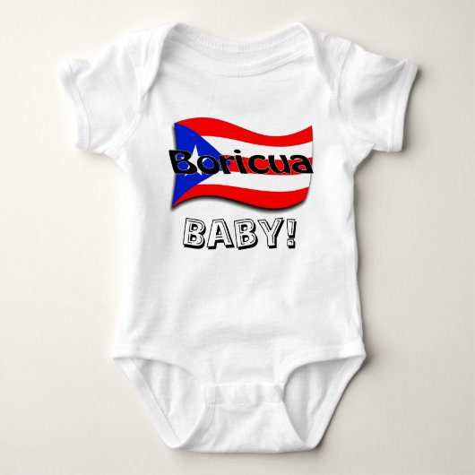 Boricua Baby. Romper (Voorkant)