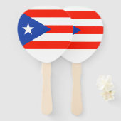 Boricua Bandera Puerto Ricaanse Vlag 4José Handwaaier (Voorkant en achterkant)