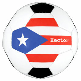Boricua Bandera Puerto Rican Flag 4Hector Voetbal