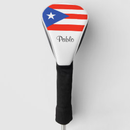 Boricua Banderas Puerto Ricaanse Flad 4Pablo Golfheadcover