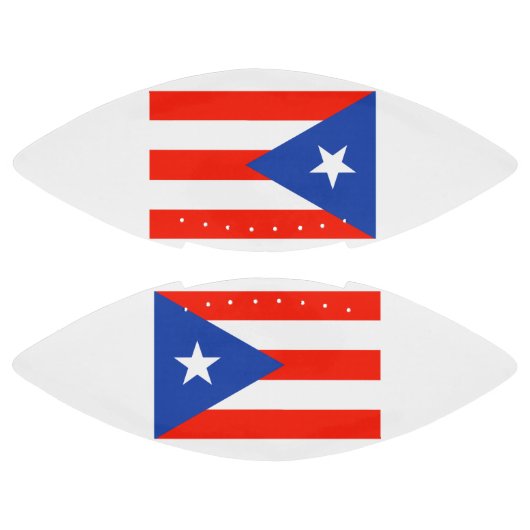 Boricua Banderas Puerto Rican Flags Alberto's Fave American Football (Panelen)