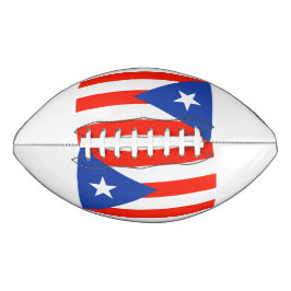 Boricua Banderas Puerto Rican Flags Alberto's Fave American Football