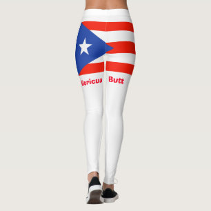 Boricua Butt! Puerto Ricaanse vlag 4Julia Leggings