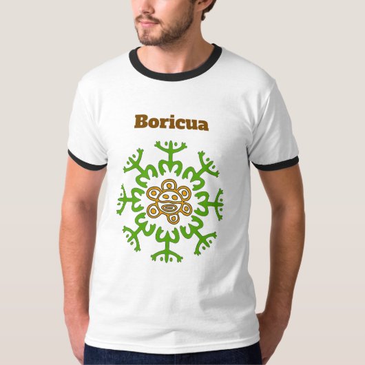 Boricua Coqui Zon t-shirt (Voorkant)