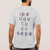 Boricua-Crest T-shirt (Achterkant)