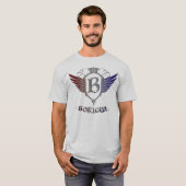Boricua-Crest T-shirt (Voorkant volledig)
