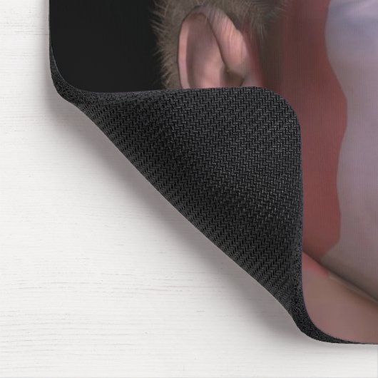 Boricua Face Mousepad Muismat (Hoek)