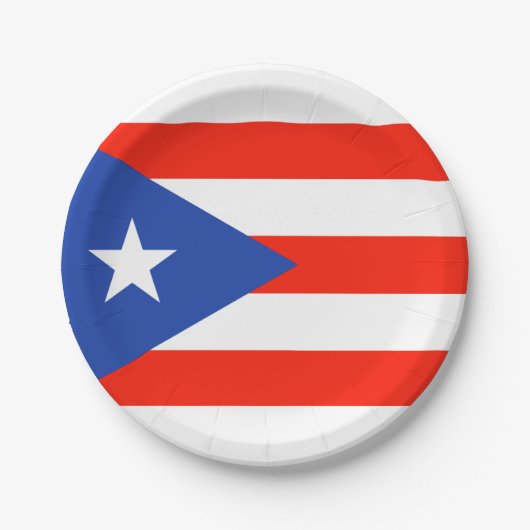 Boricua Fiesta Puerto Ricaanse Bandera 4Teresa Papieren Bordje (Voorkant)