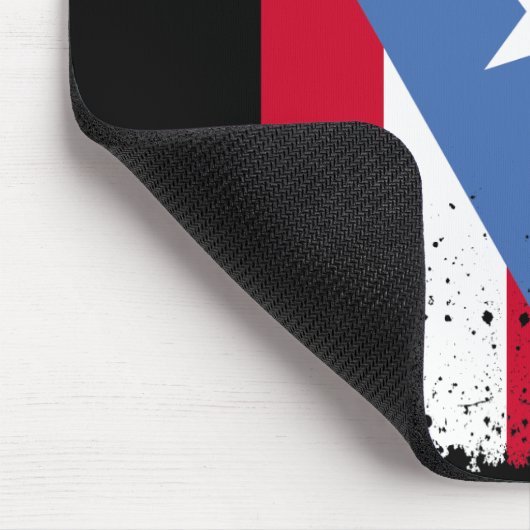 Boricua Flag Muismat (Hoek)