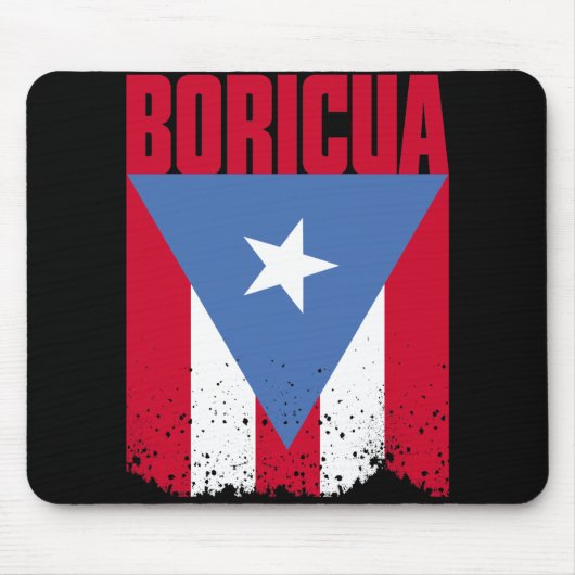 Boricua Flag Muismat (Voorkant)