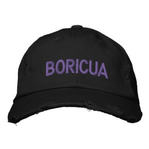 Boricua Geborduurde Pet
