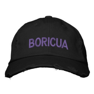 Boricua Geborduurde Pet