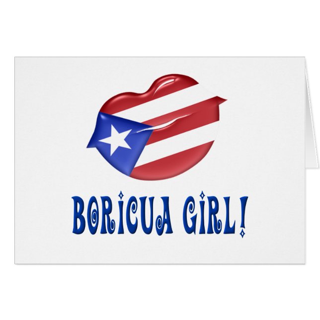 Boricua Girl (Voorkant Horizontaal)