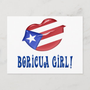 Boricua Girl Briefkaart