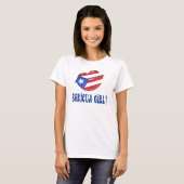 Boricua Girl T-shirt (Voorkant volledig)
