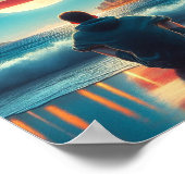 Boricua Hasta en la Luna Poster (Hoek)