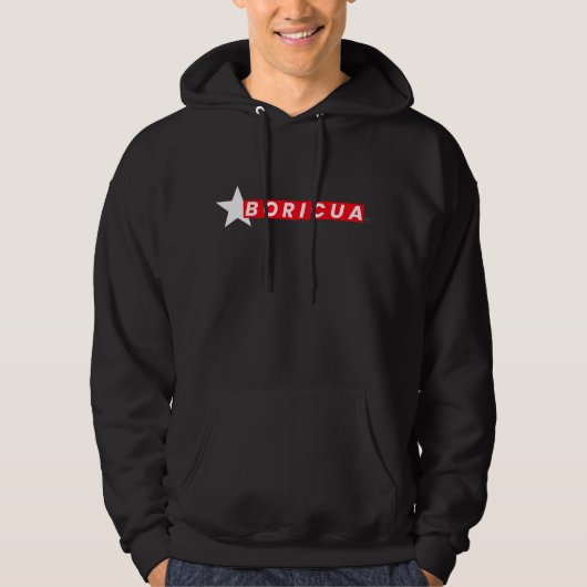 BORICUA HOODIE (Voorkant)