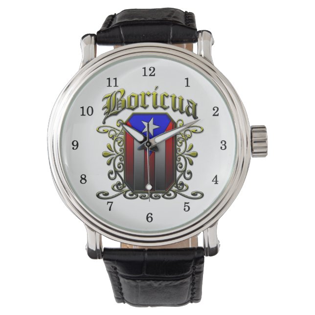 Boricua Horloge (Voorkant)