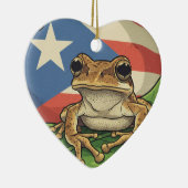 Boricua Keramisch Ornament (Rechts)