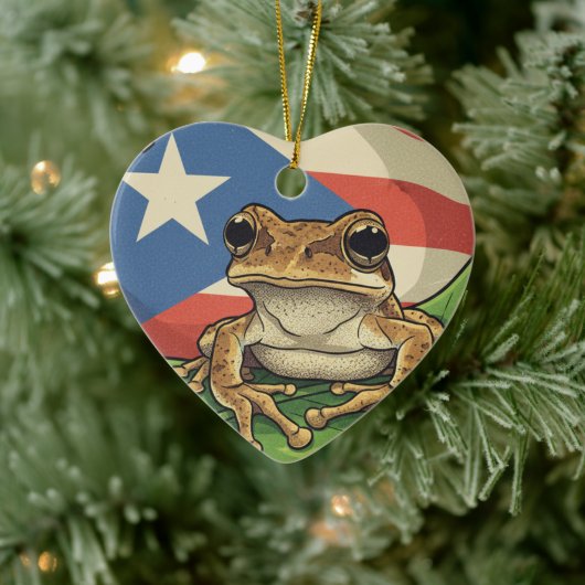 Boricua Keramisch Ornament (Boom)