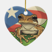 Boricua Keramisch Ornament (Achterkant)