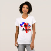 Boricua, Morena, All African - Tshirt (Voorkant volledig)