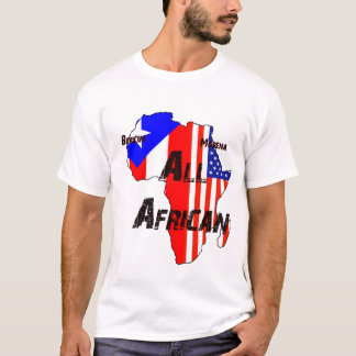 Boricua, Morena, All African - Tshirt - Mannen