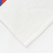 Boricua Puerto Rican Bandera 4Hector (naam) Fleece Deken (Hoek)