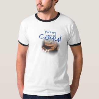 Boricua (Puerto Rican) Como El Coqui T-shirt