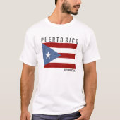 Boricua, Puerto Rico T-shirt (Voorkant)