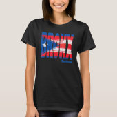 Boricua Roots Puerto Rico Pride PR Bronx Puerto Ri T-shirt (Voorkant)