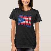 Boricua Roots Puerto Rico Pride PR Bronx Puerto Ri T-shirt (Voorkant)