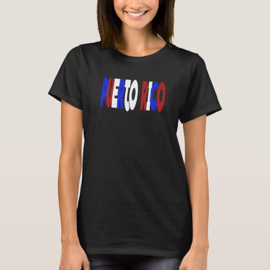 Boricua Roots Puerto Rico Pride PR Souvenir Puerto T-shirt (Voorkant)