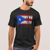 Boricua Roots Puerto Rico Pride PR Souvenir Puerto T-shirt (Voorkant)
