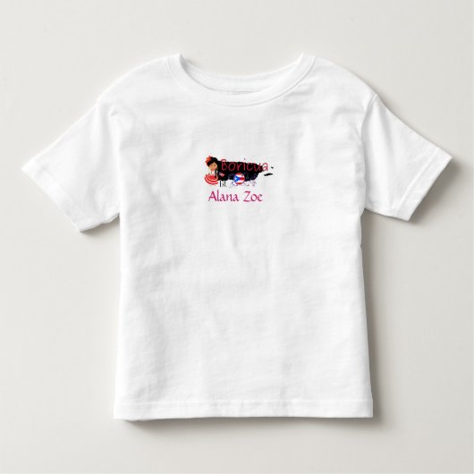 Boricua-shirt voor kinderen kinder shirts (Voorkant)