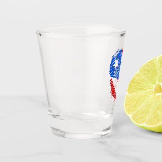 Boricua Shot Glas (Links)