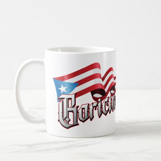 Boricua Strong Koffiemok (Links)