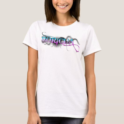 BORICUA T-SHIRT (Voorkant)